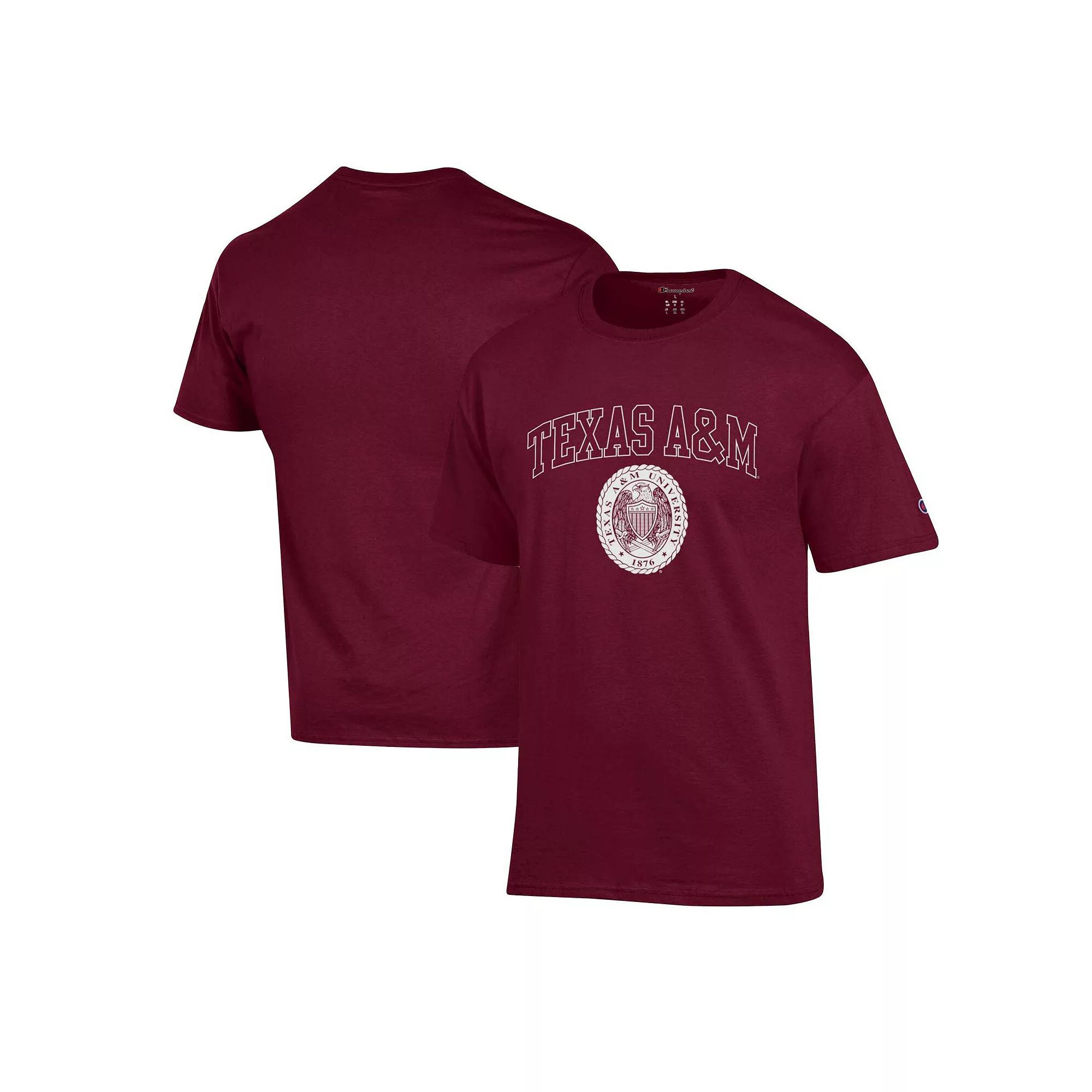 Men's Texas A&M Aggies Champion Maroon 12th Man T-Shirt,  Product Image