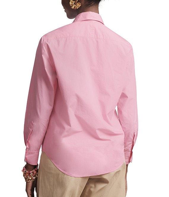 FRANCES VALENTINE Perfect Button Down Poplin Top Product Image