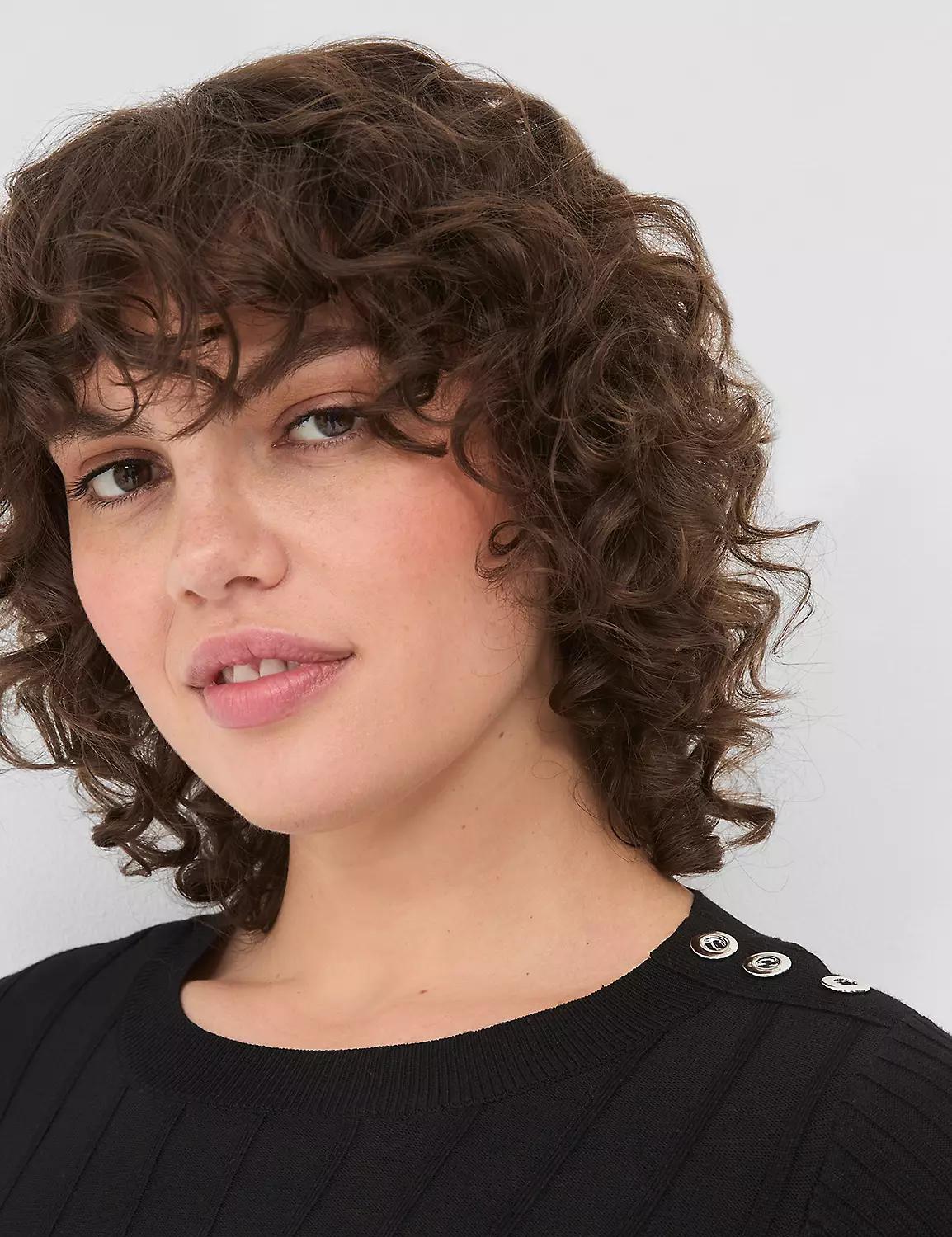 Rib Pullover Sweater Product Image