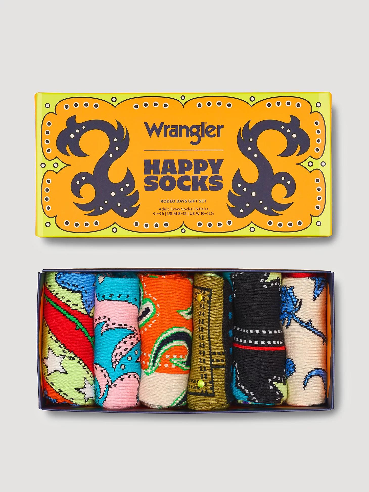 Wrangler® x Happy Socks 6-Pack Gift Set | Women's ACCESSORIES | Wrangler® Product Image
