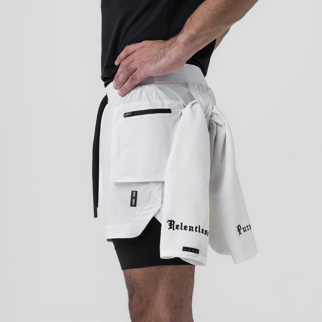 0651. Tetra-Lite® 5" Liner Cargo Short - White Product Image