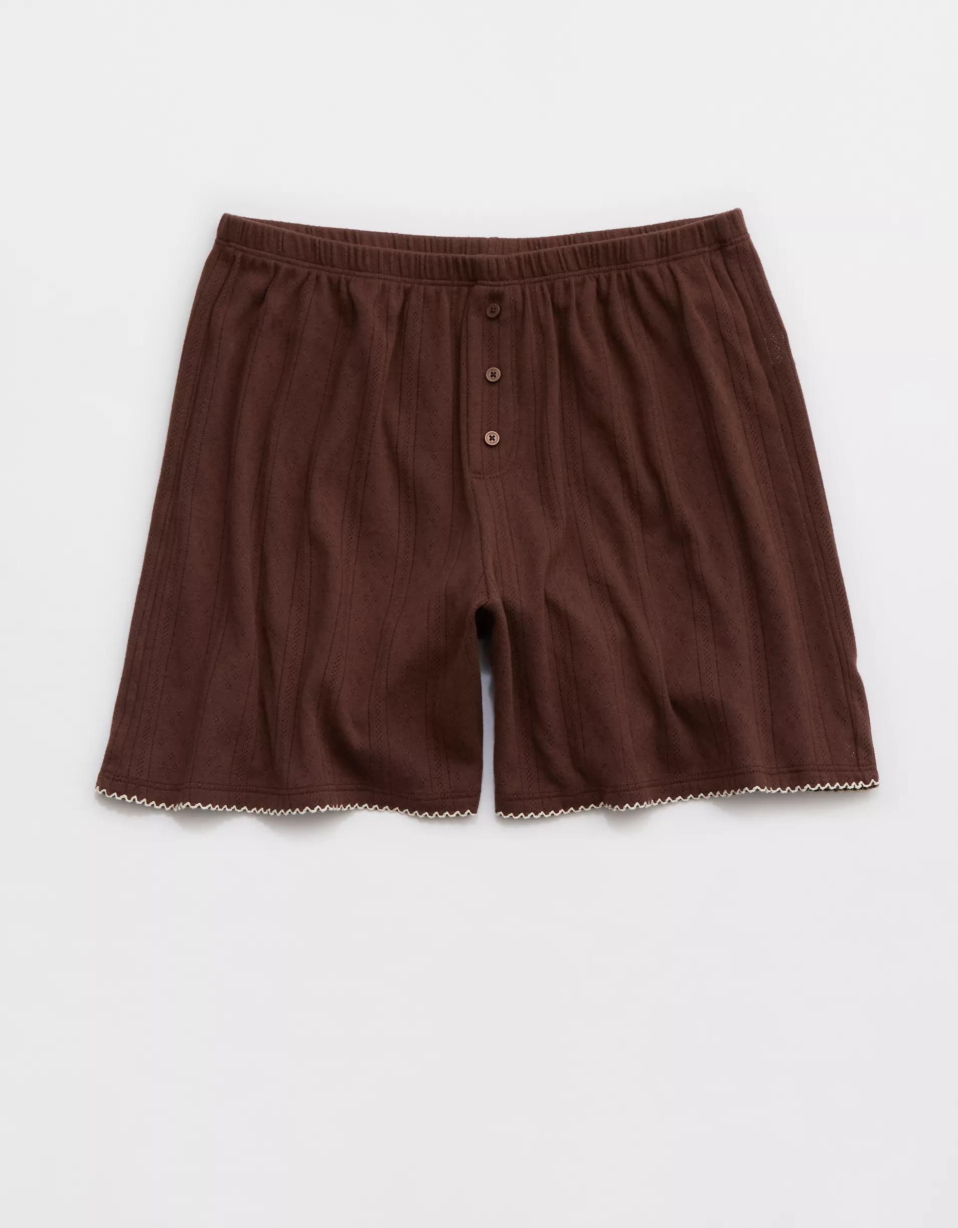 Aerie Off-Duty Pointelle Boxer Product Image