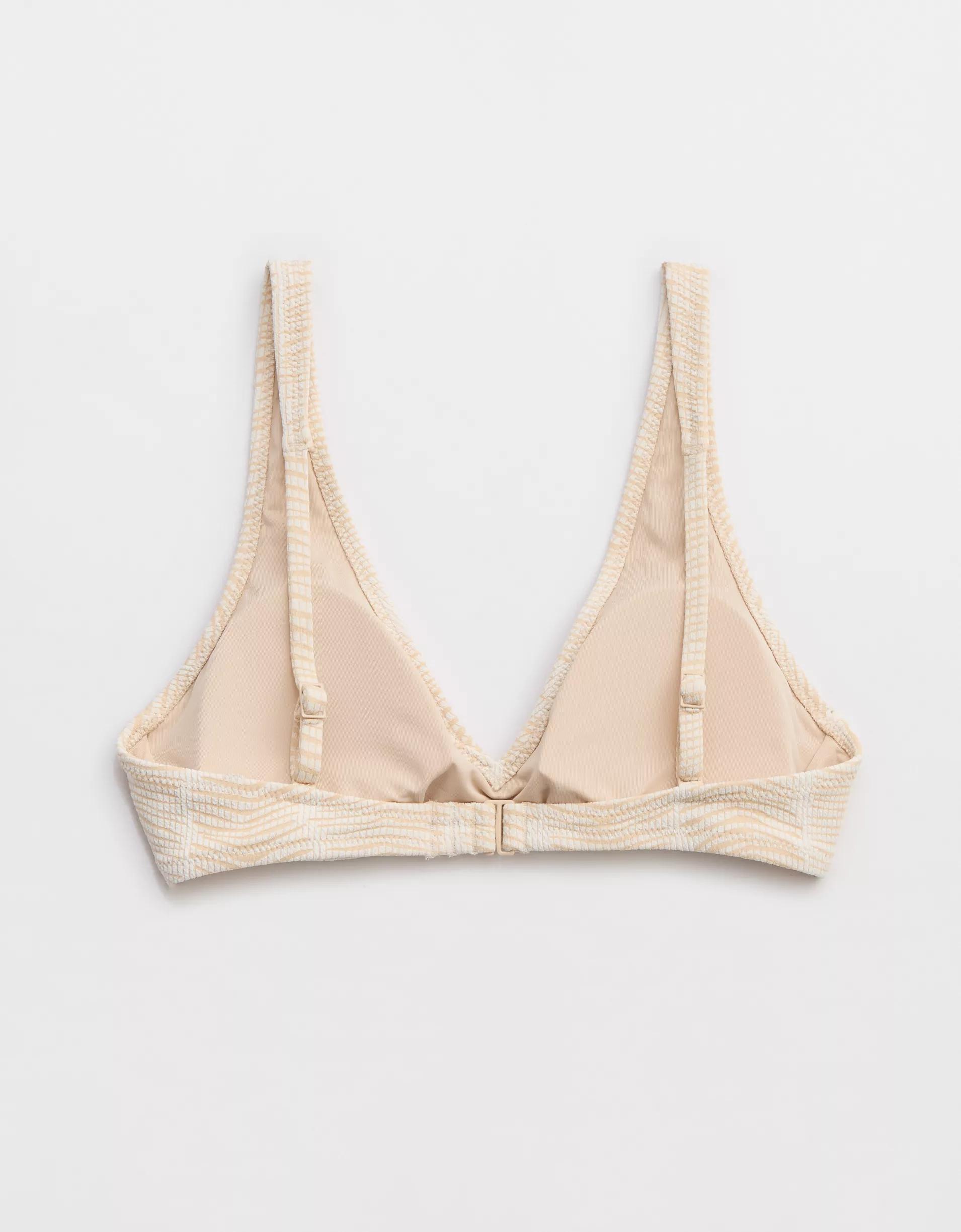 Aerie Jacquard Wide Strap Voop Bikini Top Product Image