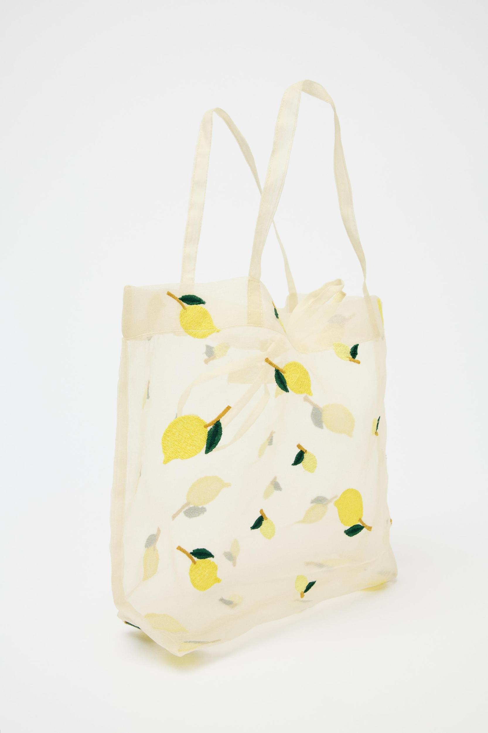 EMBROIDERED FABRIC BAG Product Image