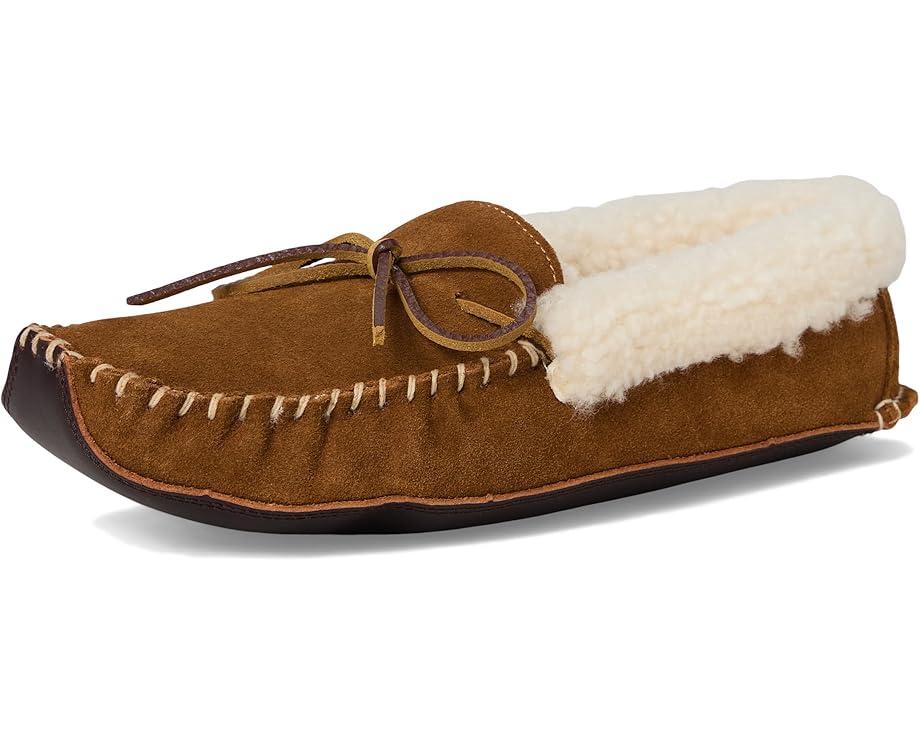 Brenan Bear Moc Slipper Suede/Holidybear Product Image