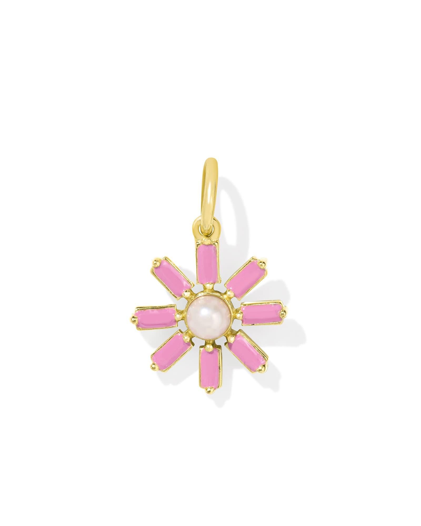 Valerie 18k Gold Vermeil Flower Charm Product Image