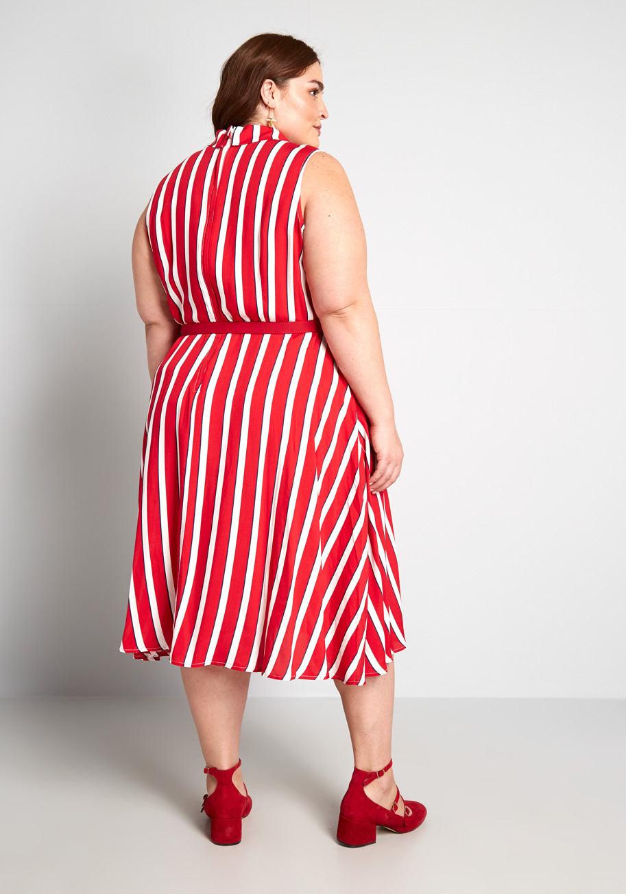 ModCloth x Collectif Posh Your Luck A-Line Dress Product Image