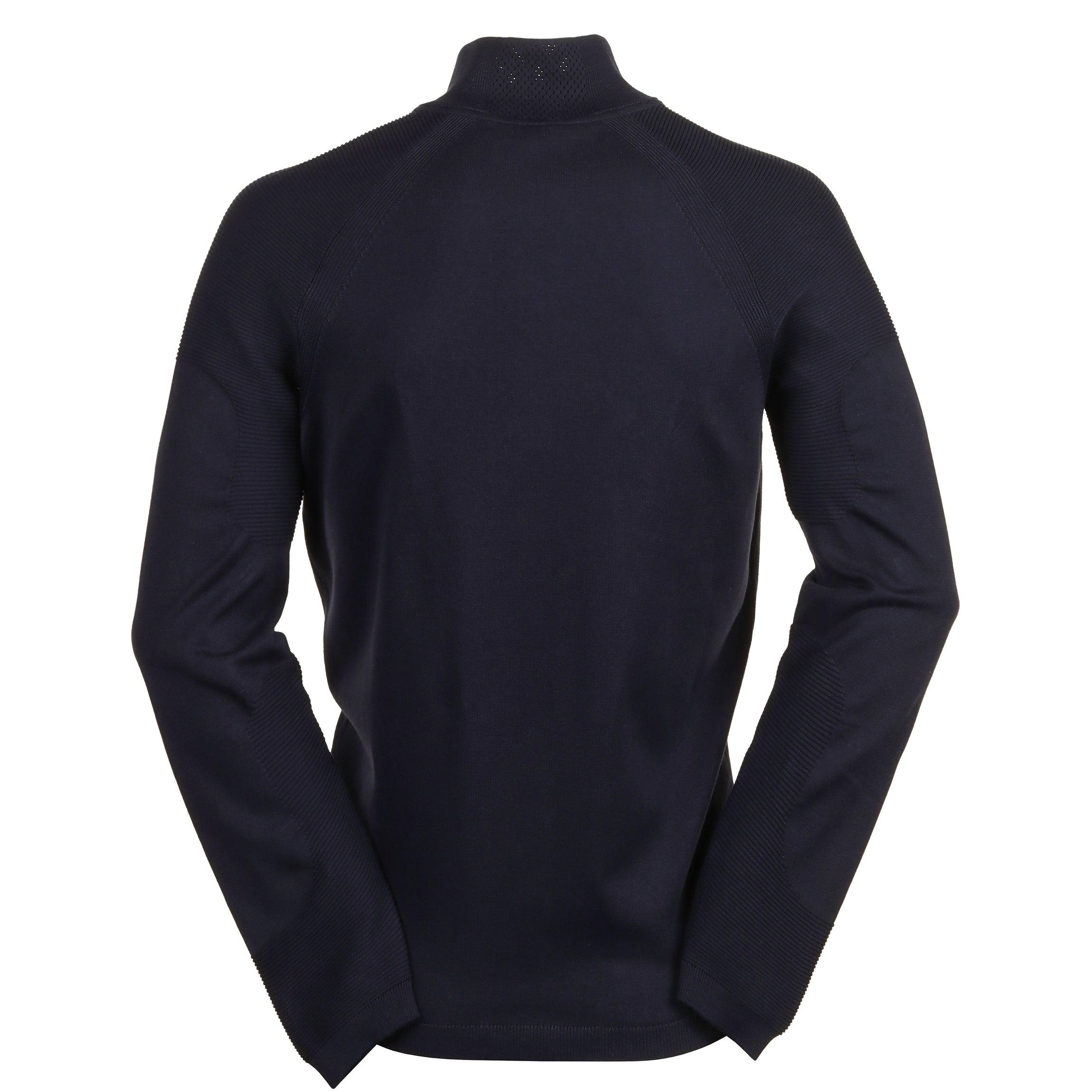 Boss Cotton Blend Sweater with Logo Detail Product Image