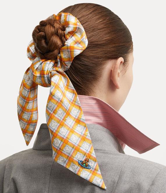 Check Orb Scrunchie  Product Image