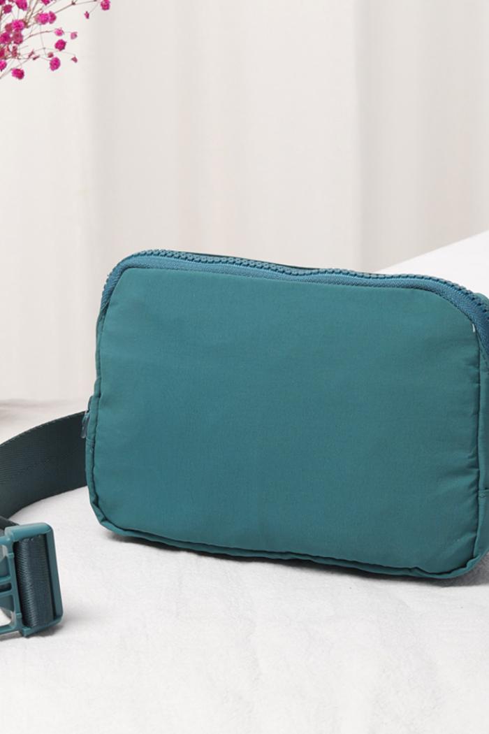 Solid Nylon Sling Bag / Fanny Pack / Belt Bag Product Image