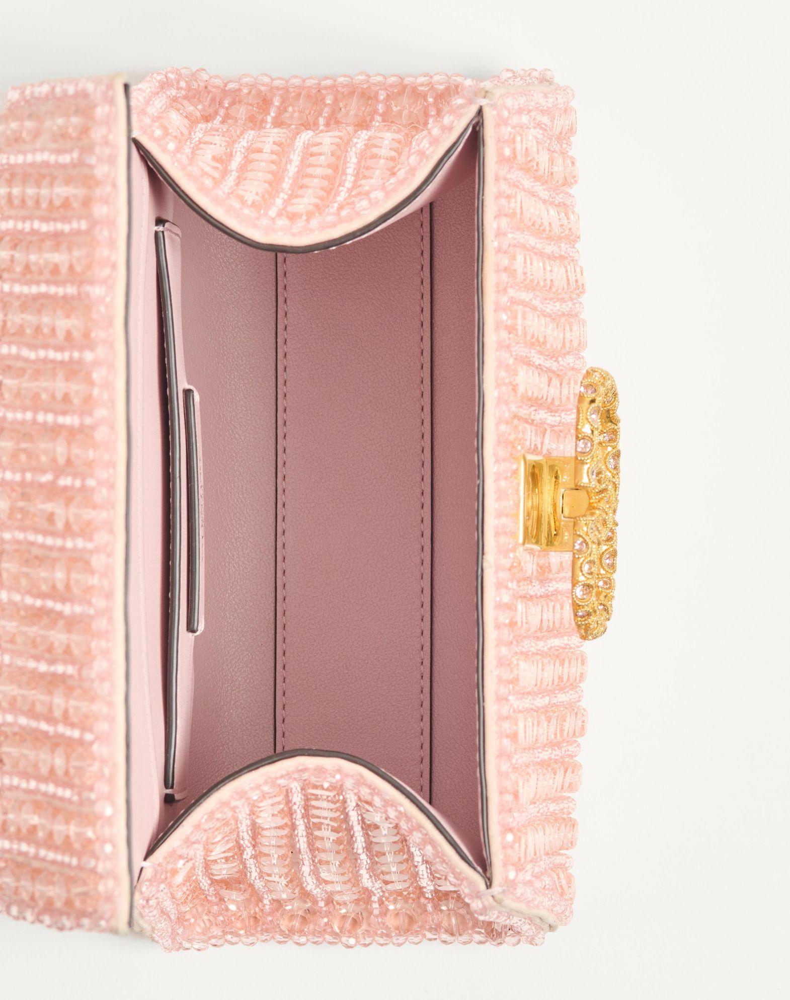 Valentino Garavani Vsling Mini Embroidered Handbag With Jewel Logo Product Image