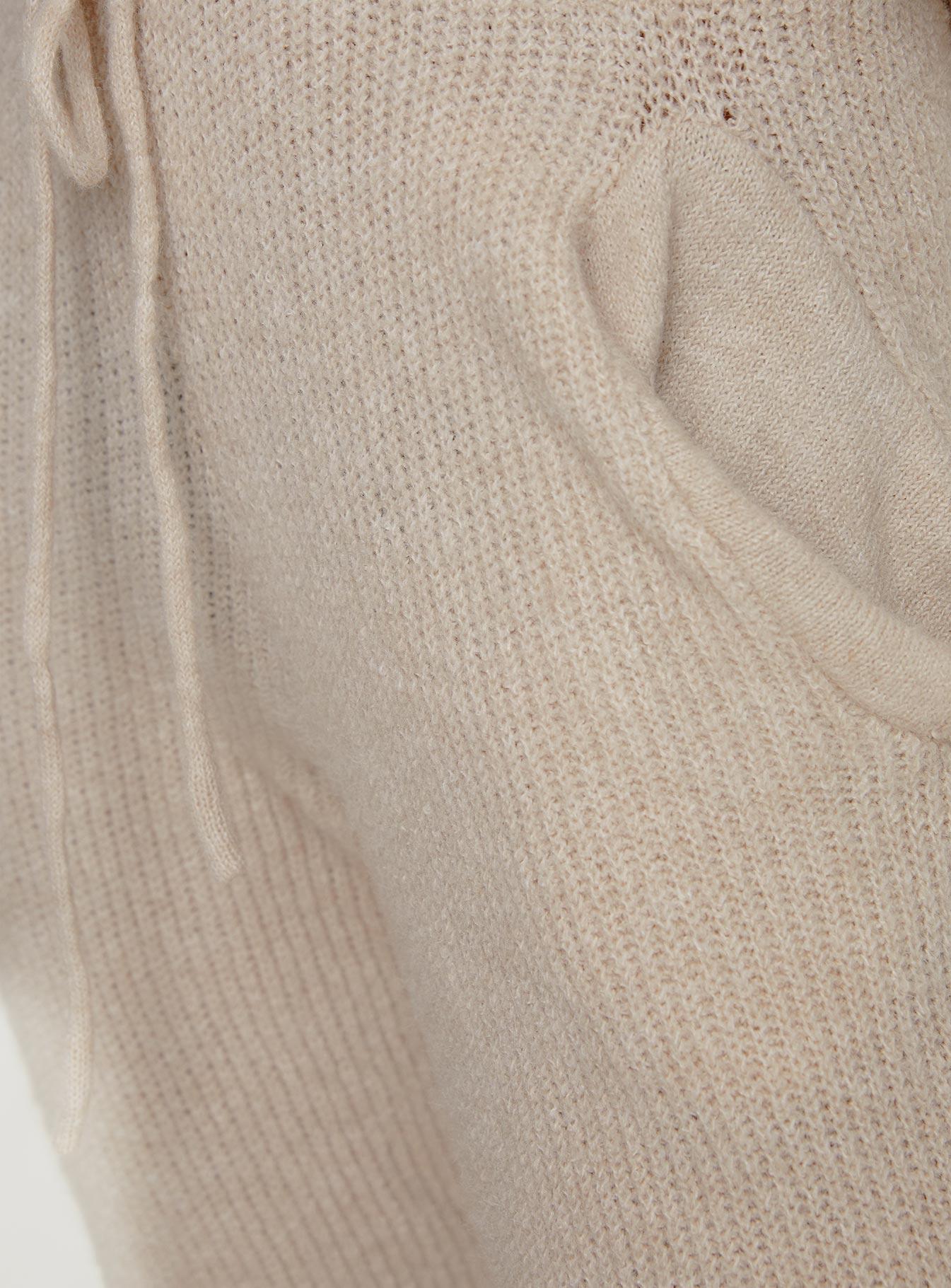Abrams Rib Knit Pant Beige Product Image