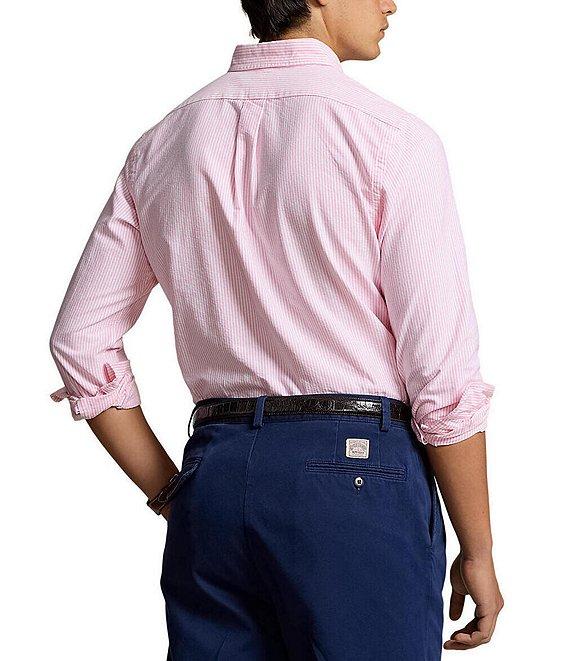 Polo Ralph Lauren Classic Fit Striped Oxford Shirt Product Image
