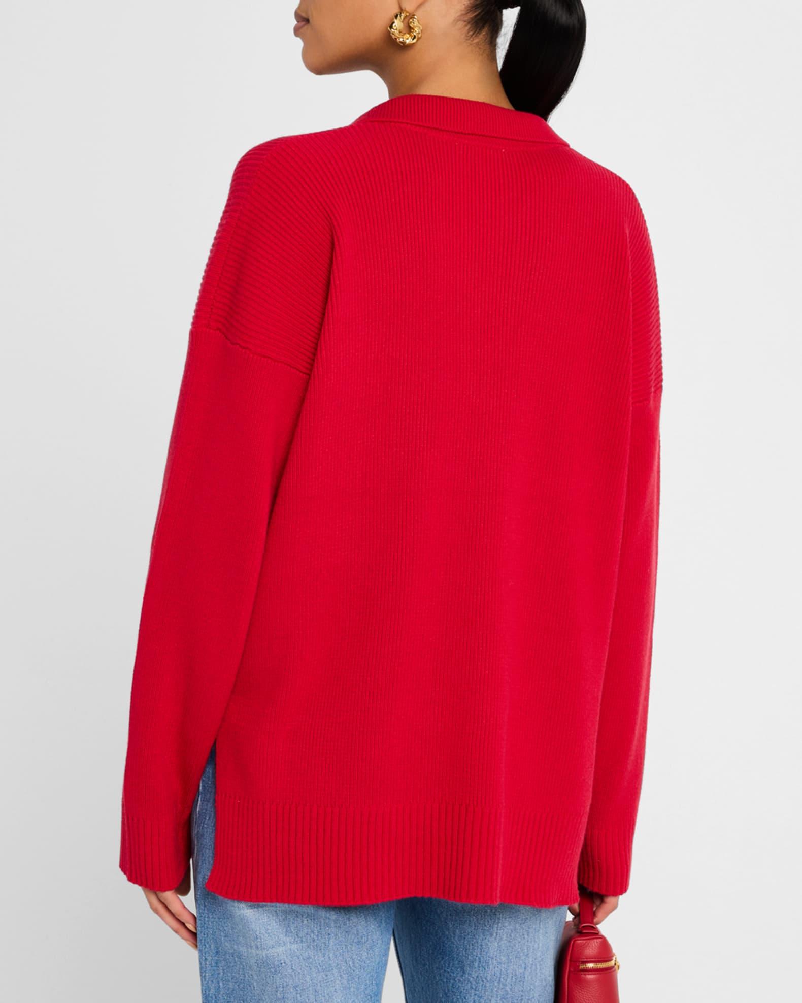 Kristen Polo Sweater Product Image