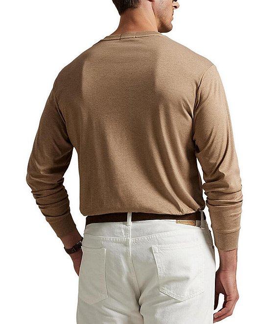 Polo Ralph Lauren Big & Tall Soft Cotton Long Sleeve T-Shirt Product Image