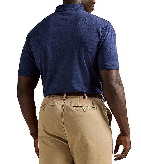 Polo Ralph Lauren Big & Tall Classic Fit Soft Cotton Multi-Colored Pony Polo Shirt Product Image