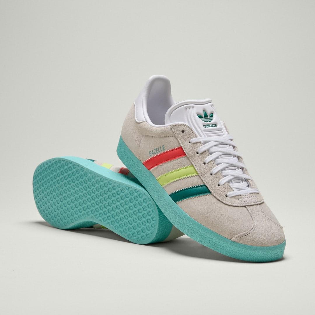 adidas Gazelle D.C. United 2025 Archive Shoes Cloud White 9 Mens Product Image