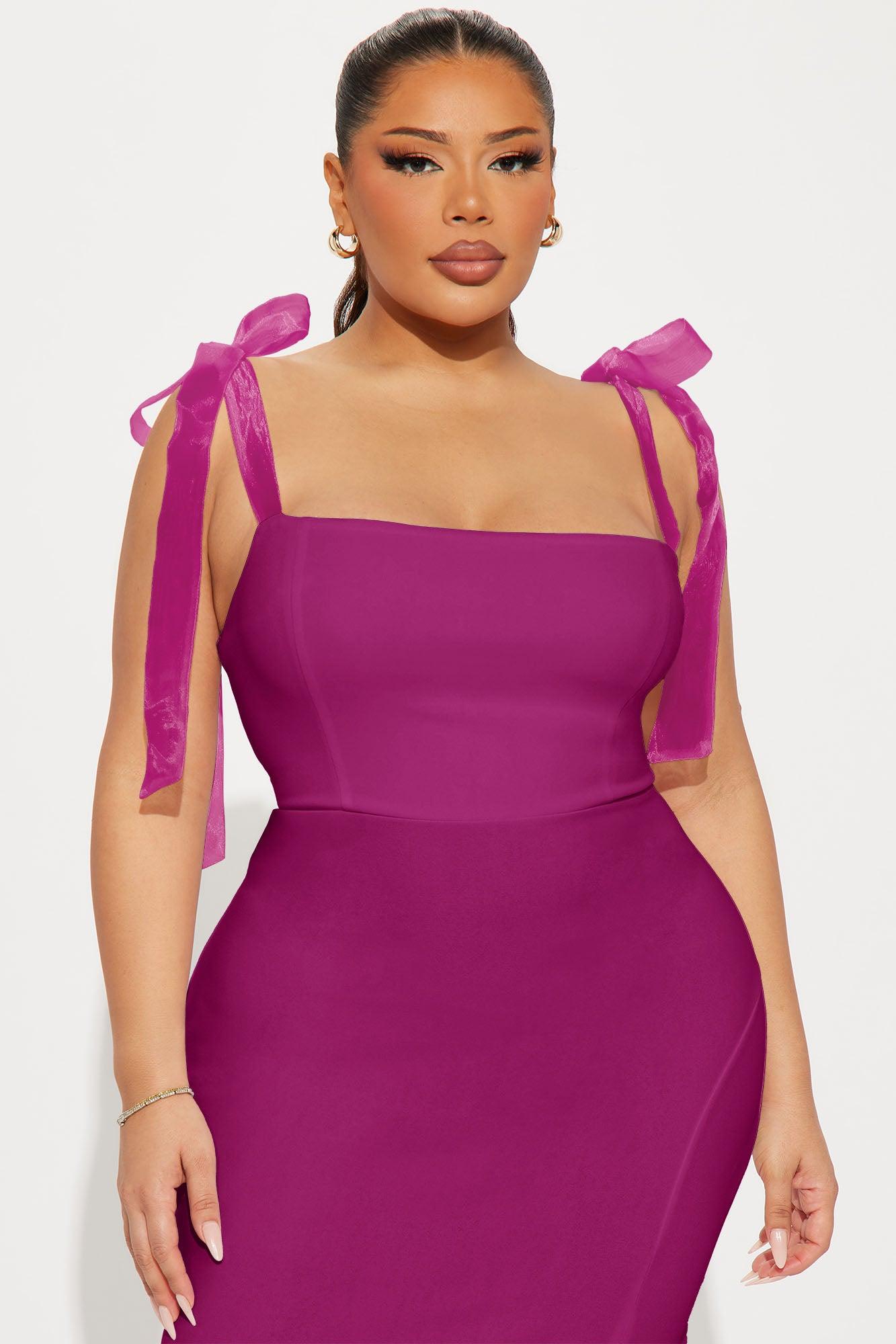 Special Events Gown - Magenta Female Product Image