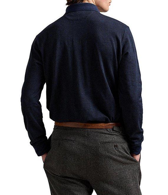 Polo Ralph Lauren Classic Fit Glen Plaid Long Sleeve Polo Shirt Product Image