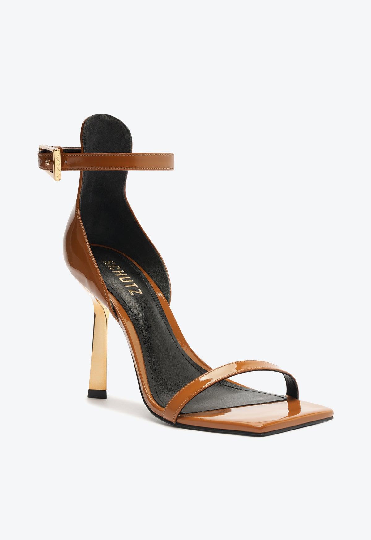 Ciara Patent Leather Sandal Female Product Image