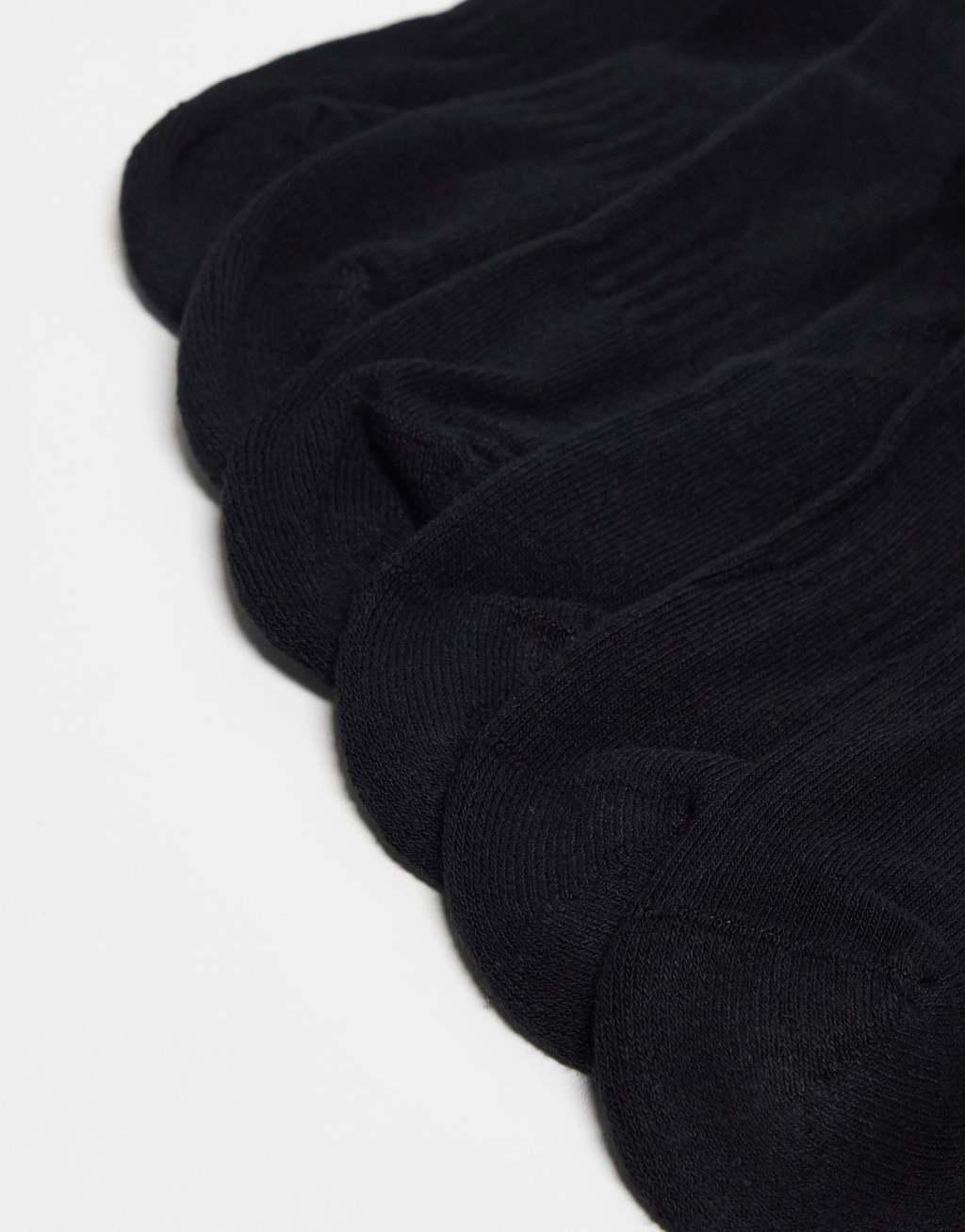 Nike Training Everyday Cushioned 6 pack crew sock in black Product Image