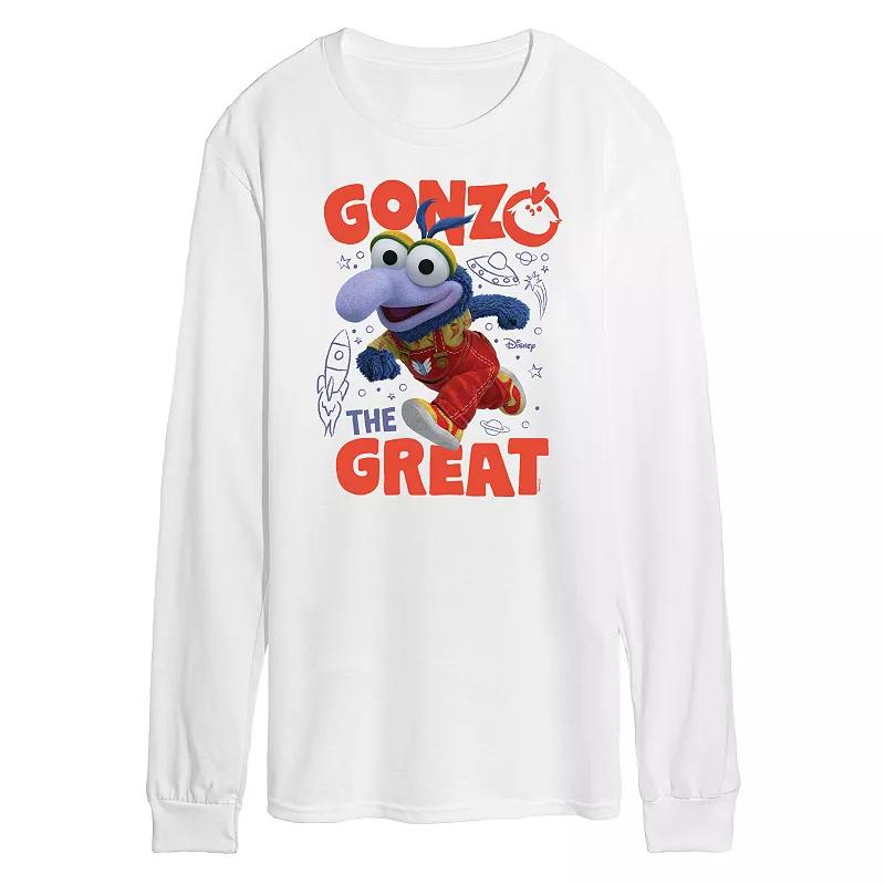 Disney's Muppets Babies Gonzo Men's The Great Long Sleeve Graphic Tee,  Product Image