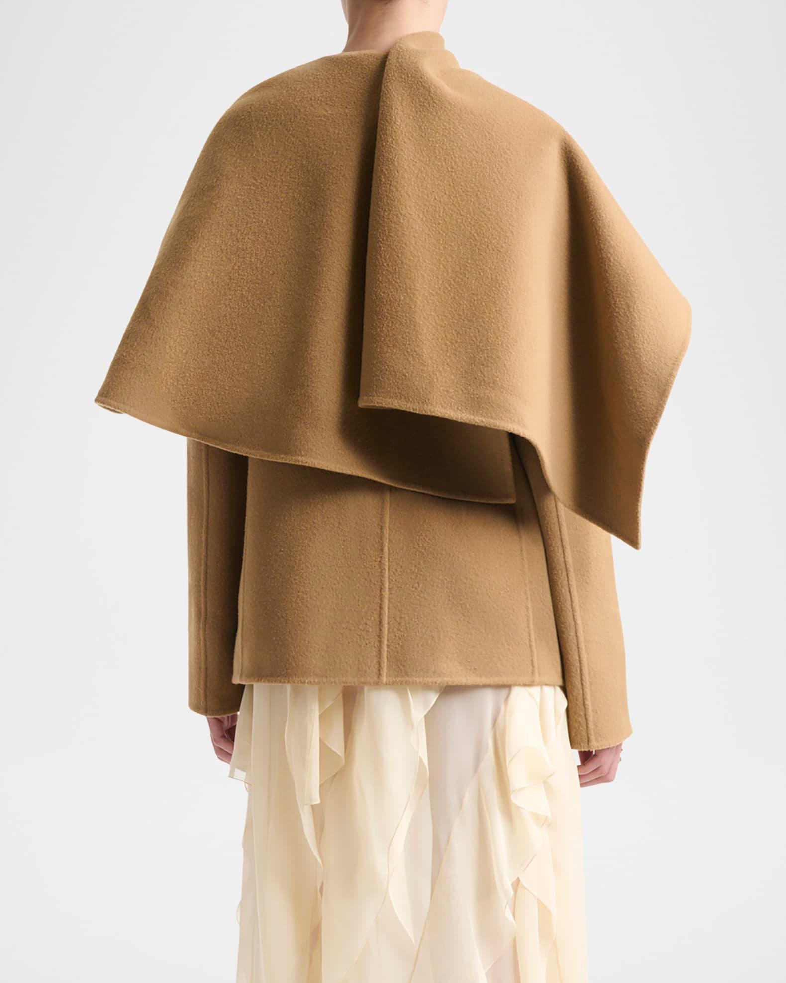 Dak Wool Cape Coat Product Image