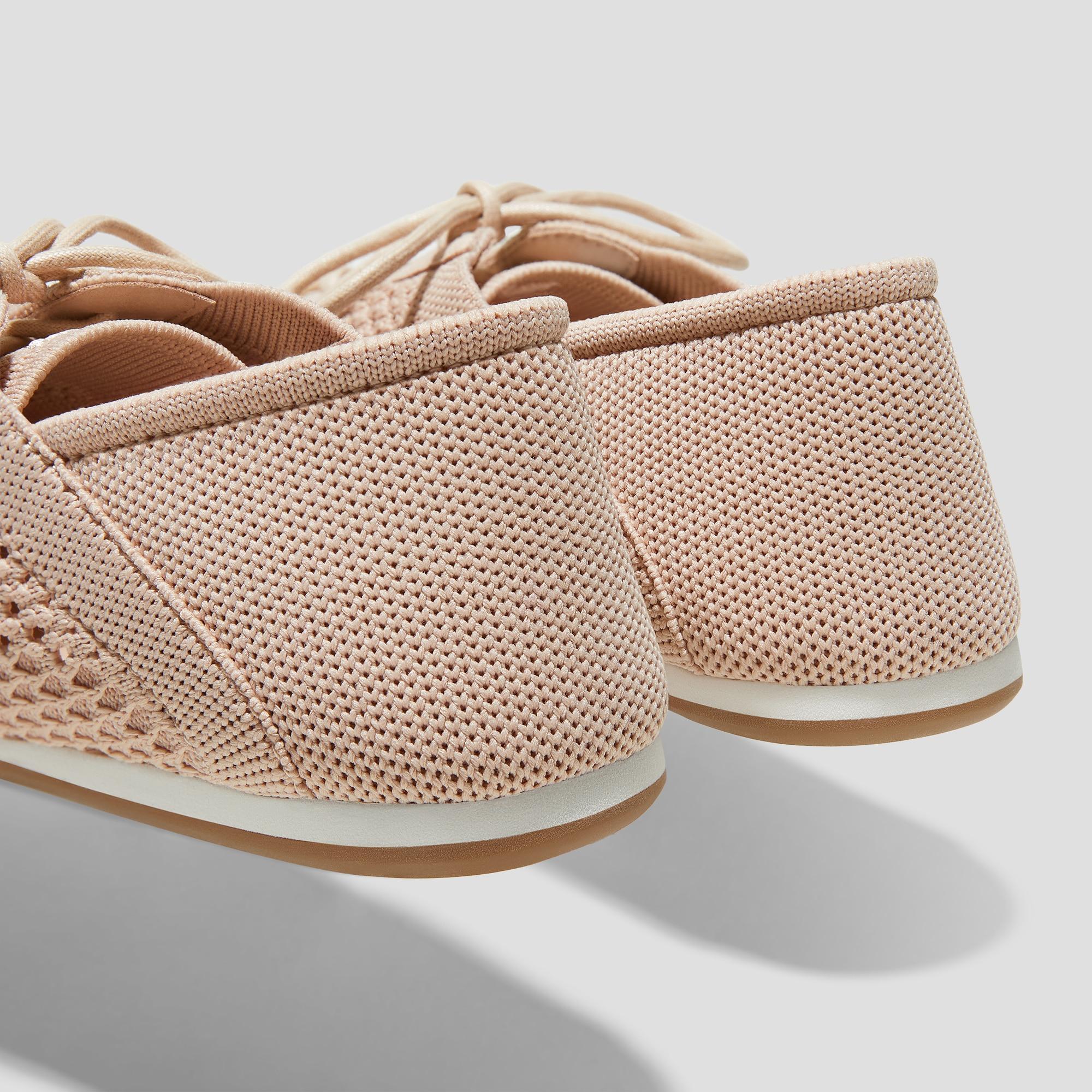 Round-Toe Lace-Up Mesh Sneakers (Yara) Product Image