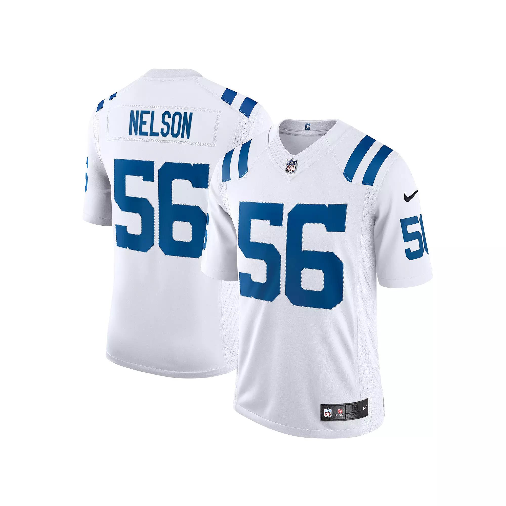 Mens Nike Quenton Nelson Indianapolis Colts Vapor Limited Jersey Product Image