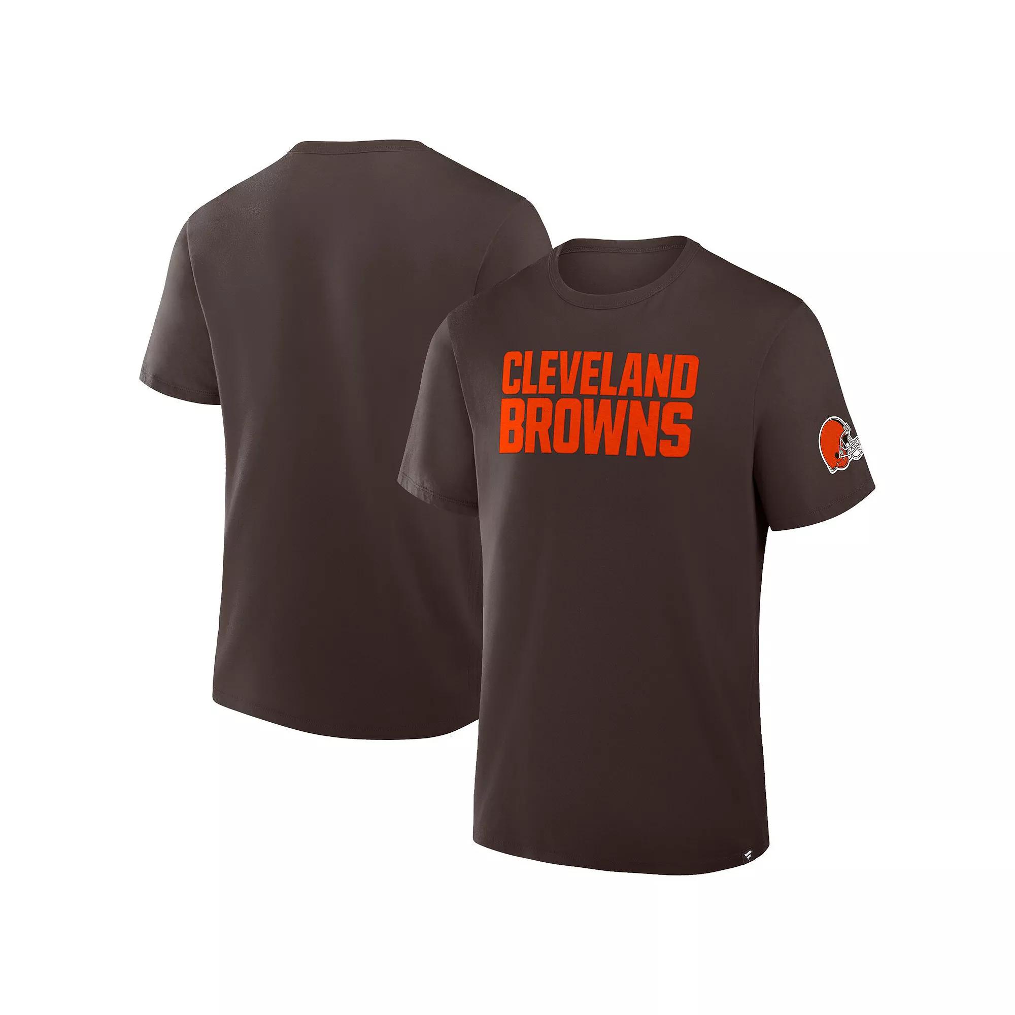 Men's Fanatics Brown Cleveland Browns Legacy Cotton T-Shirt,  Product Image
