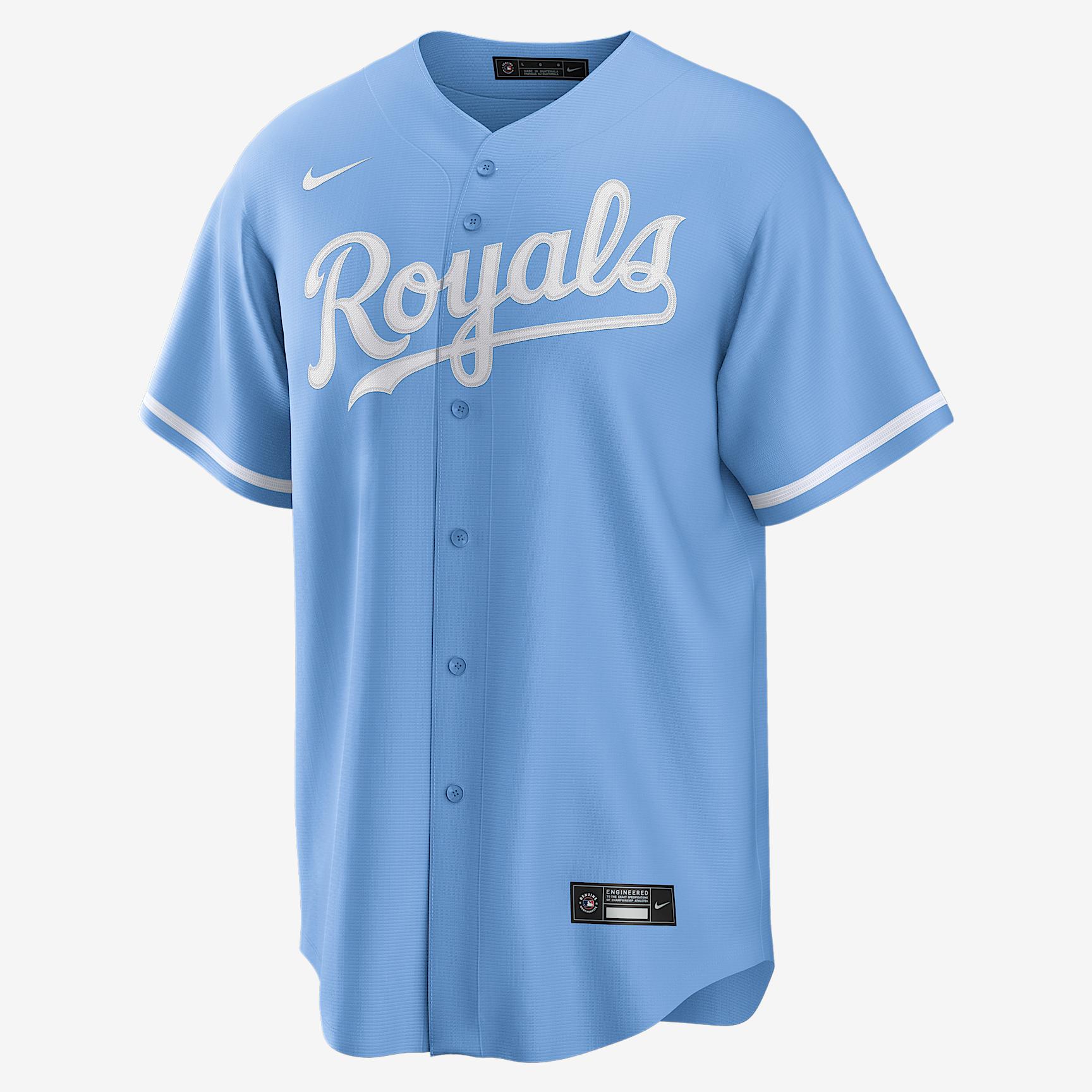 Bobby Witt Jr. Kansas City Royals Nike Men's MLB Replica Jersey Product Image