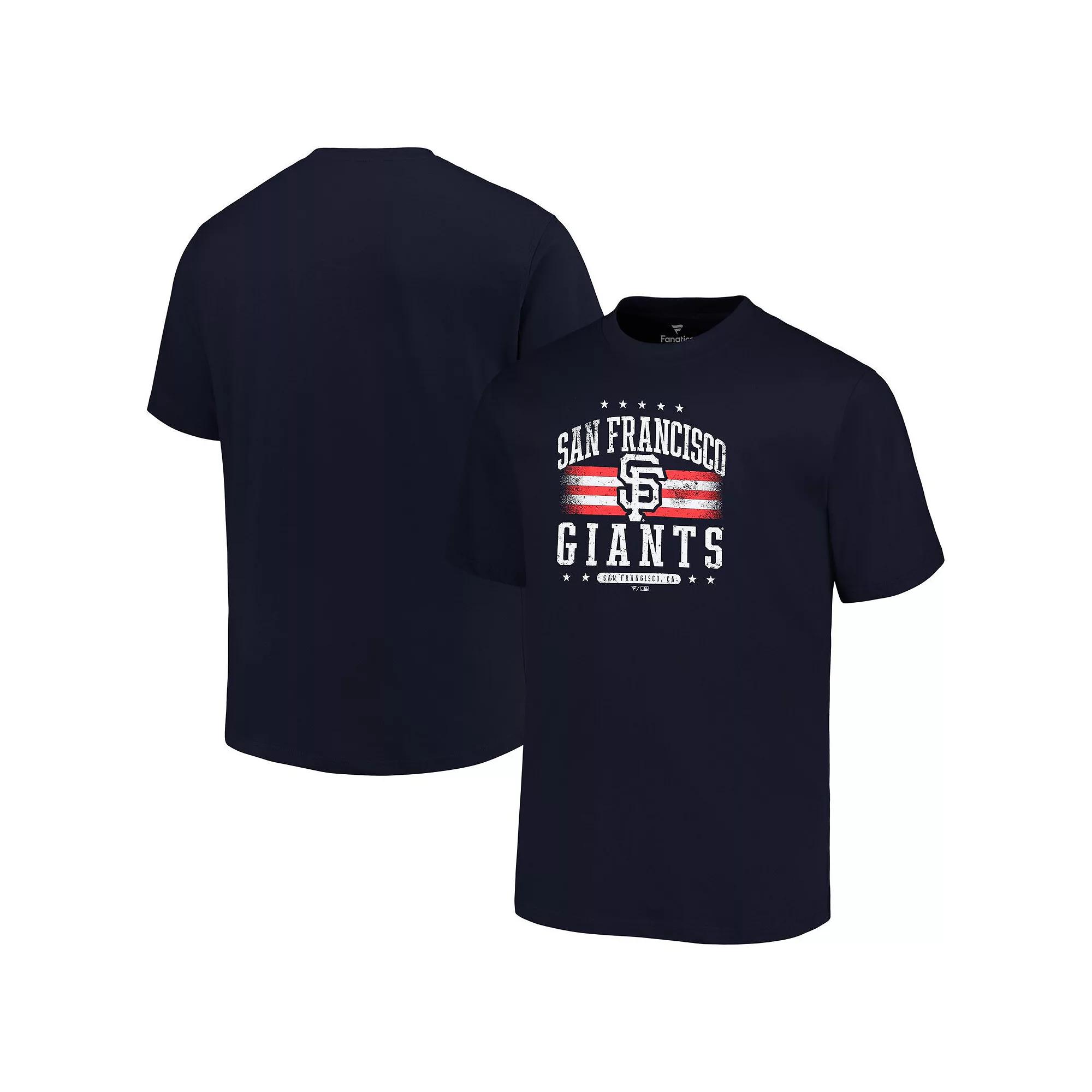Men's Profile Navy San Francisco Giants Big & Tall Americana T-Shirt,  Product Image