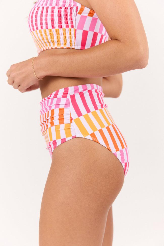 La Siesta High Waist Bikini Bottoms FINAL SALE Product Image