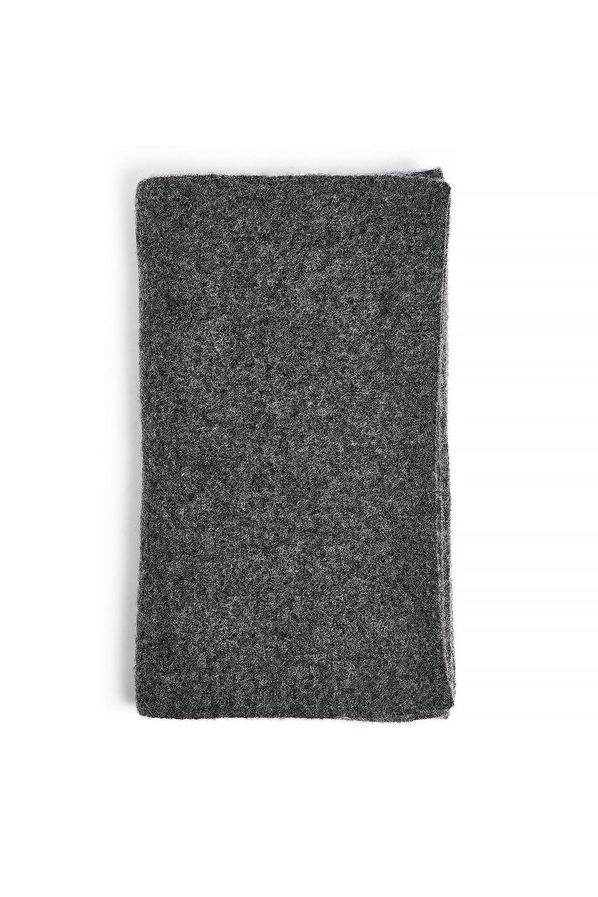 Knitted Alpaca Blend Scarf Product Image