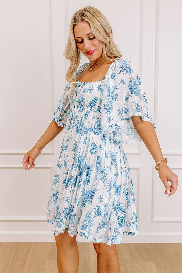 Petal Pop Floral Mini Dress Product Image