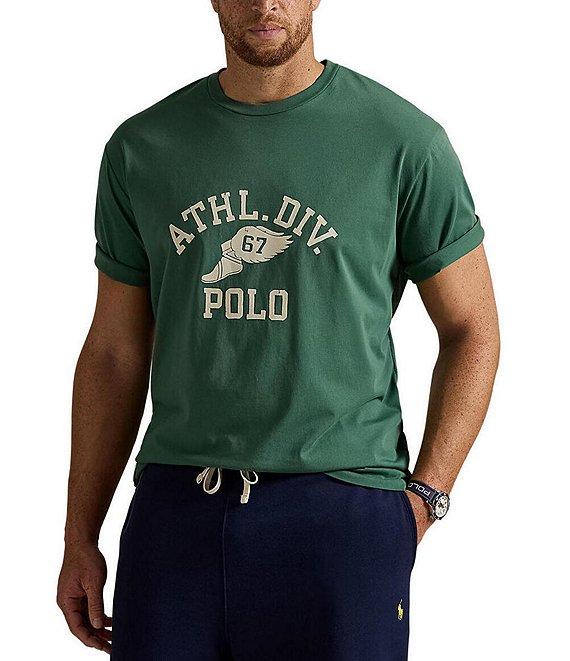 Polo Ralph Lauren Big & Tall Classic Fit Logo Graphic Jersey Short Sleeve T-Shirt Product Image