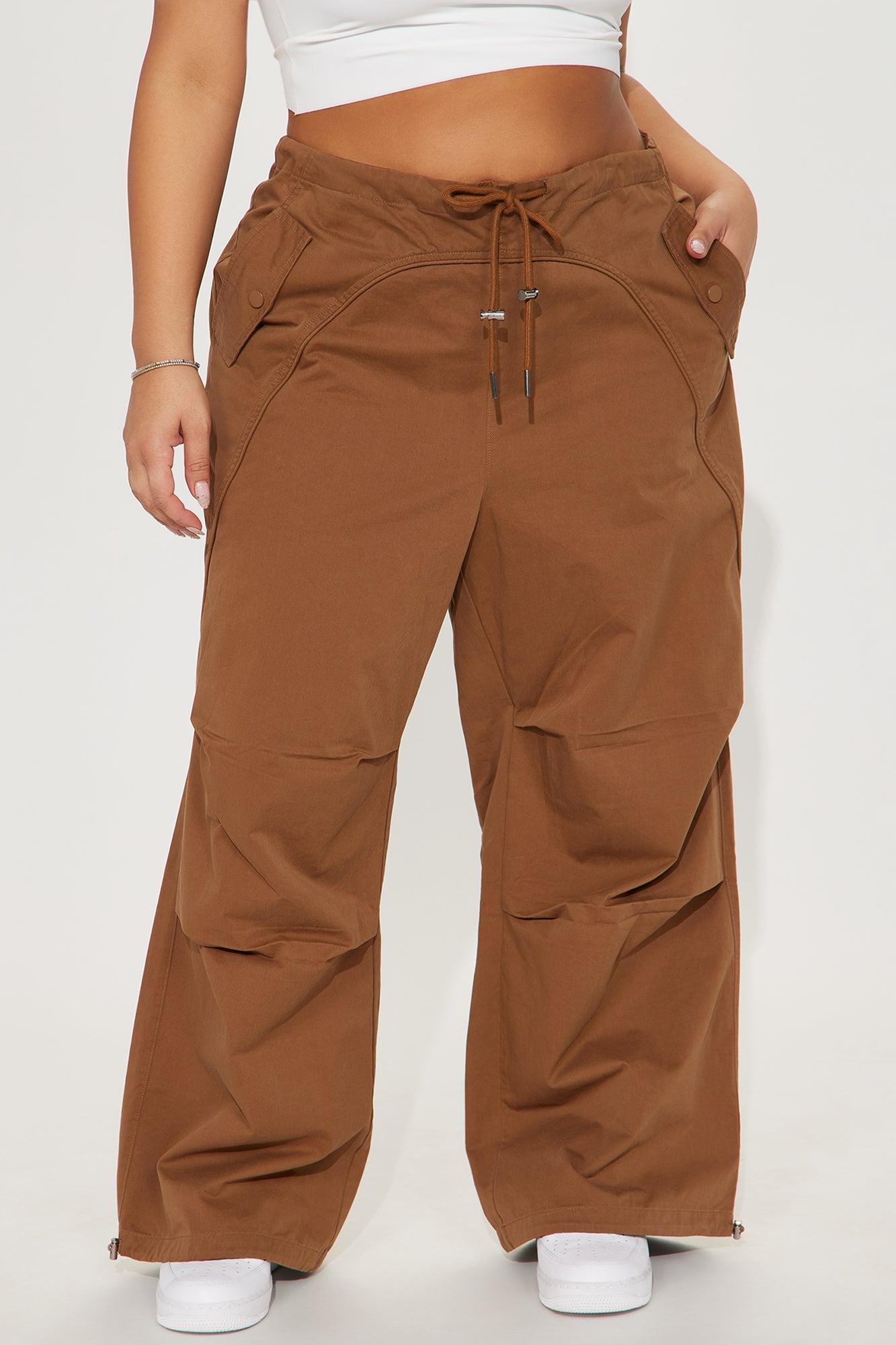 Take It From Here Wide Leg Jogger - Mocha Product Image