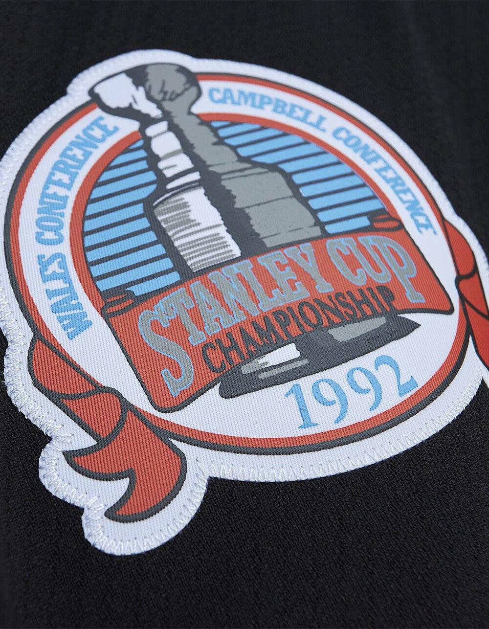 MITCHELL & NESS Blue Line Mario Lemieux Pittsburgh Penguins 1991 Mens Hockey Jersey - BLACK Product Image