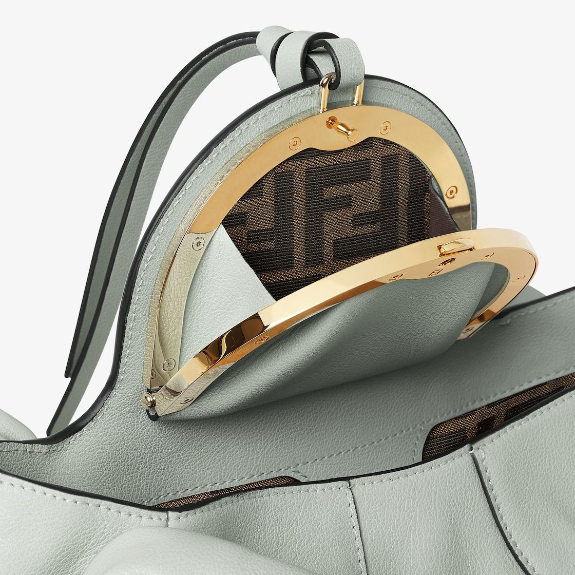 Fendi Spy SmallMatcha green leather bag Product Image
