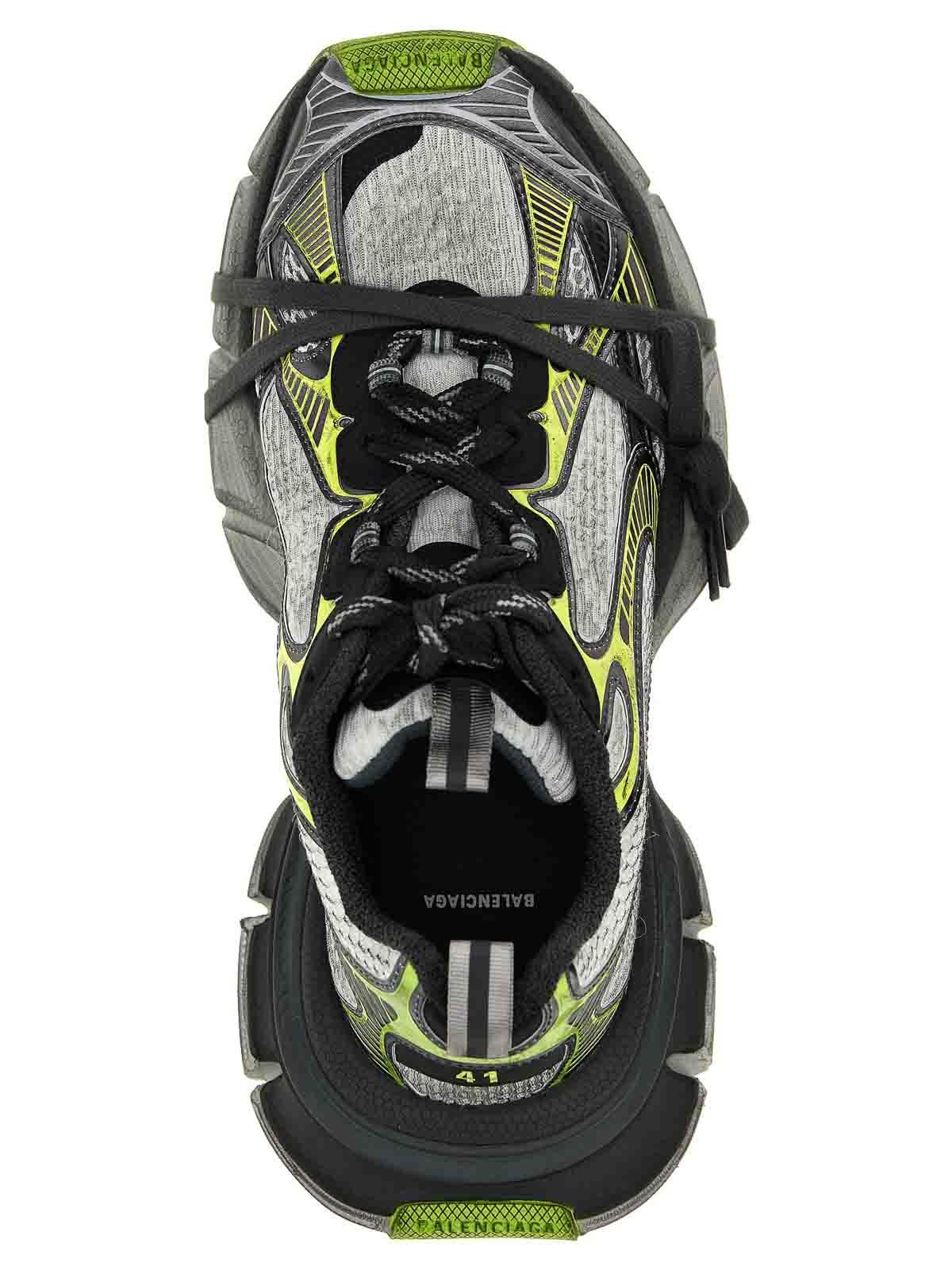 BALENCIAGA Multicolor Mesh And Rubber 3xl Sneakers Product Image