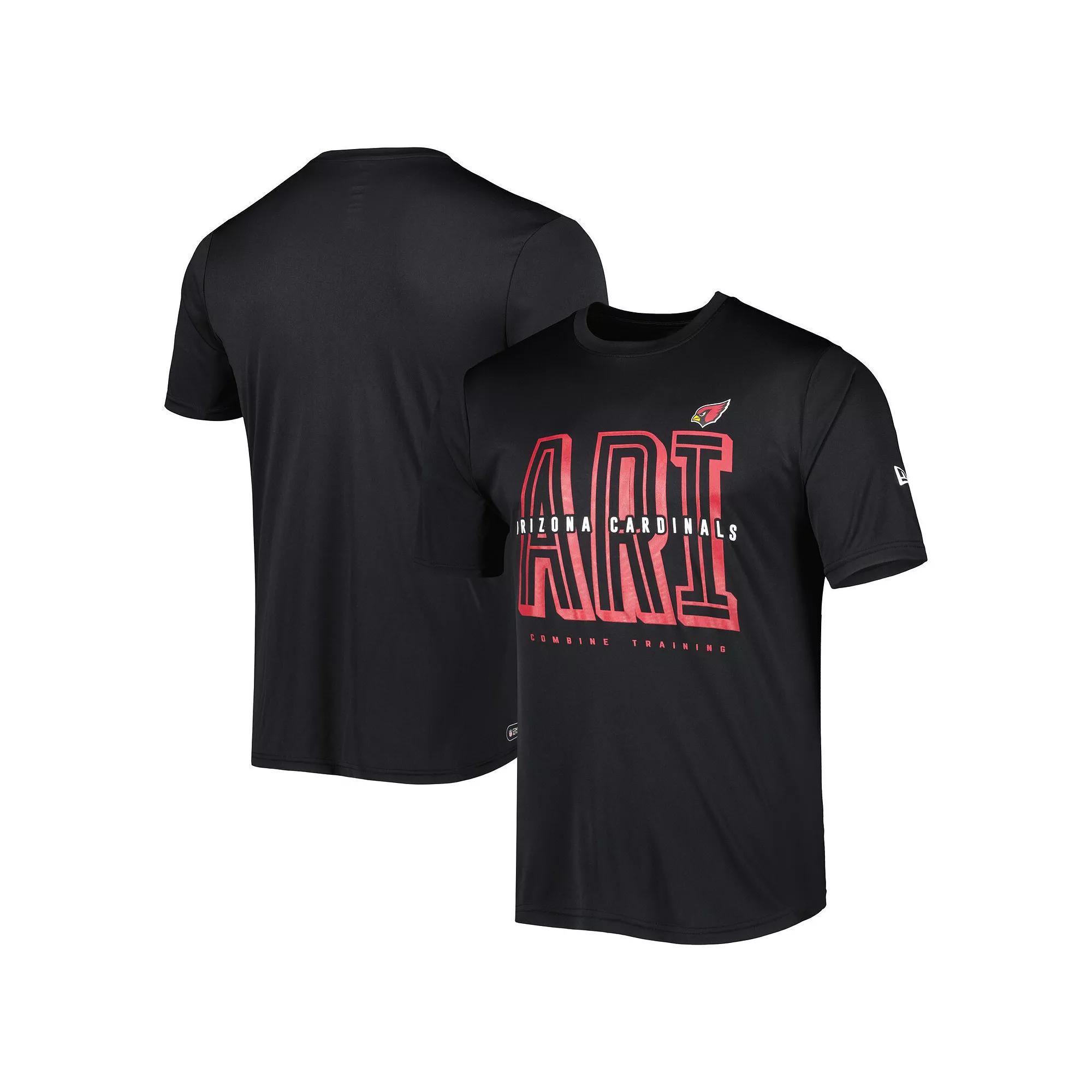 Men's New Era Black Arizona Cardinals Scrimmage T-Shirt, Size: 2XL Product Image