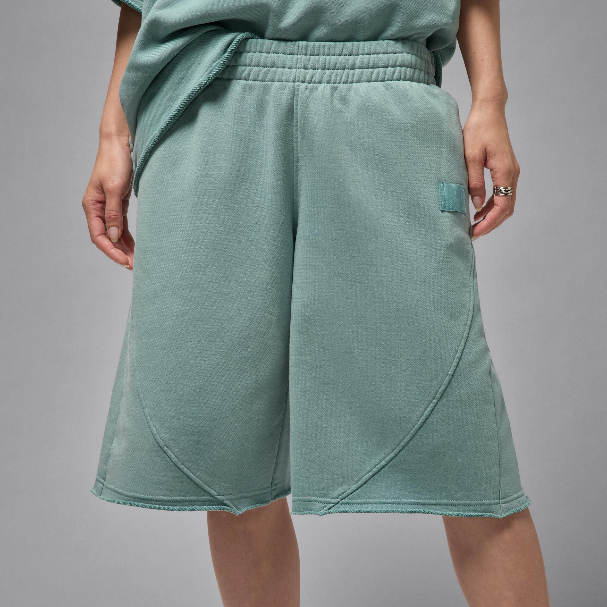 Womens Jordan Flight Fleece French Terry Big Shorts | IB9858-017 Product Image