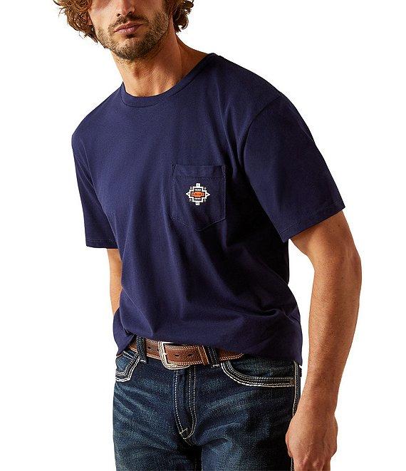 Ariat Southwestern Pocket Short Sleeve Graphic T-Shirt Product Image