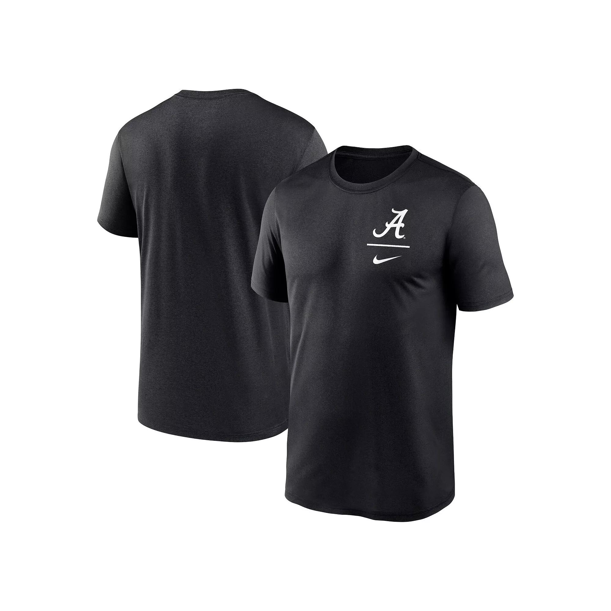 Men's Nike Black Alabama Crimson Tide Primary Logo Legend Performance T-Shirt,  Product Image
