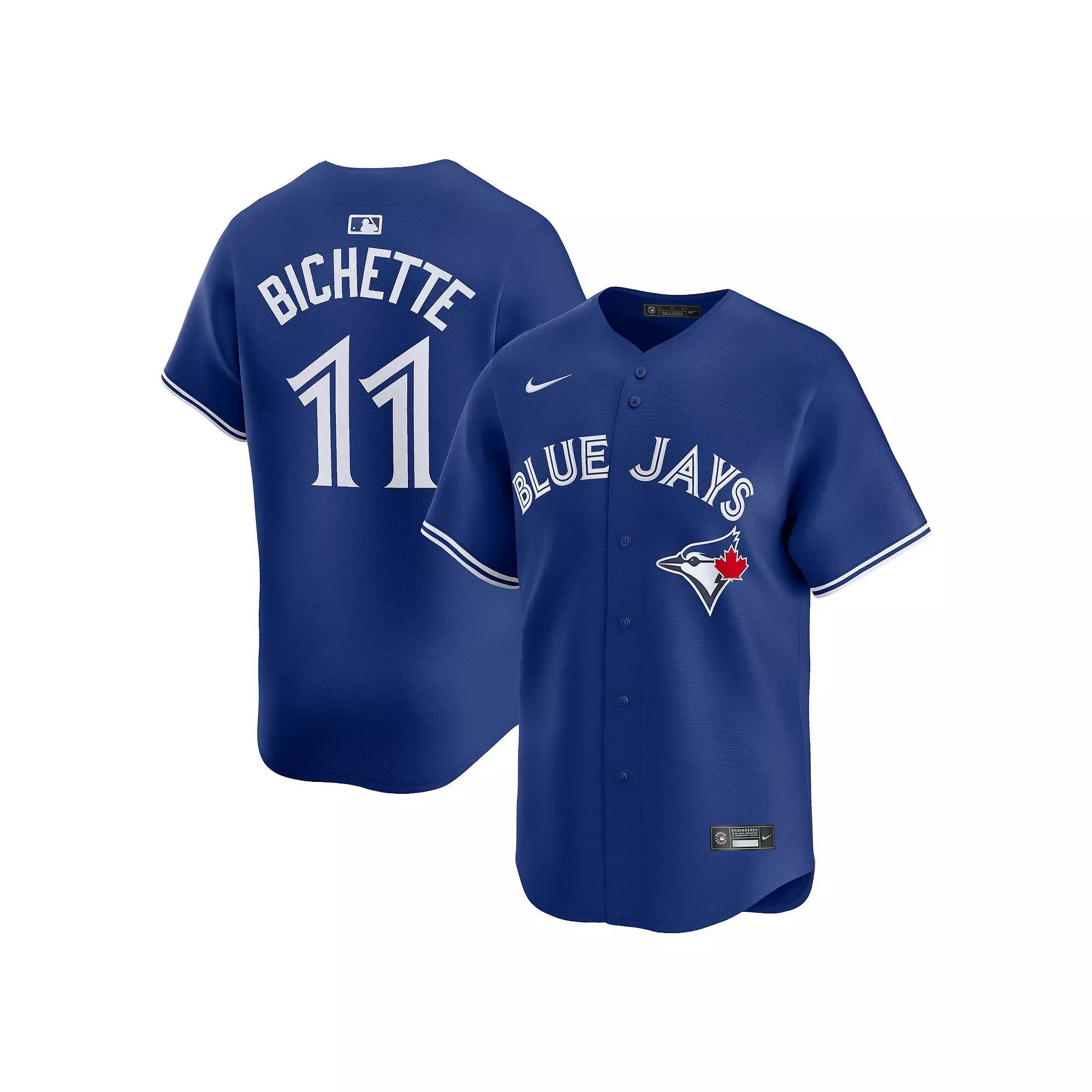 Men's Nike Bo Bichette Royal Toronto Blue Jays Alternate Limited Player Jersey,  Product Image