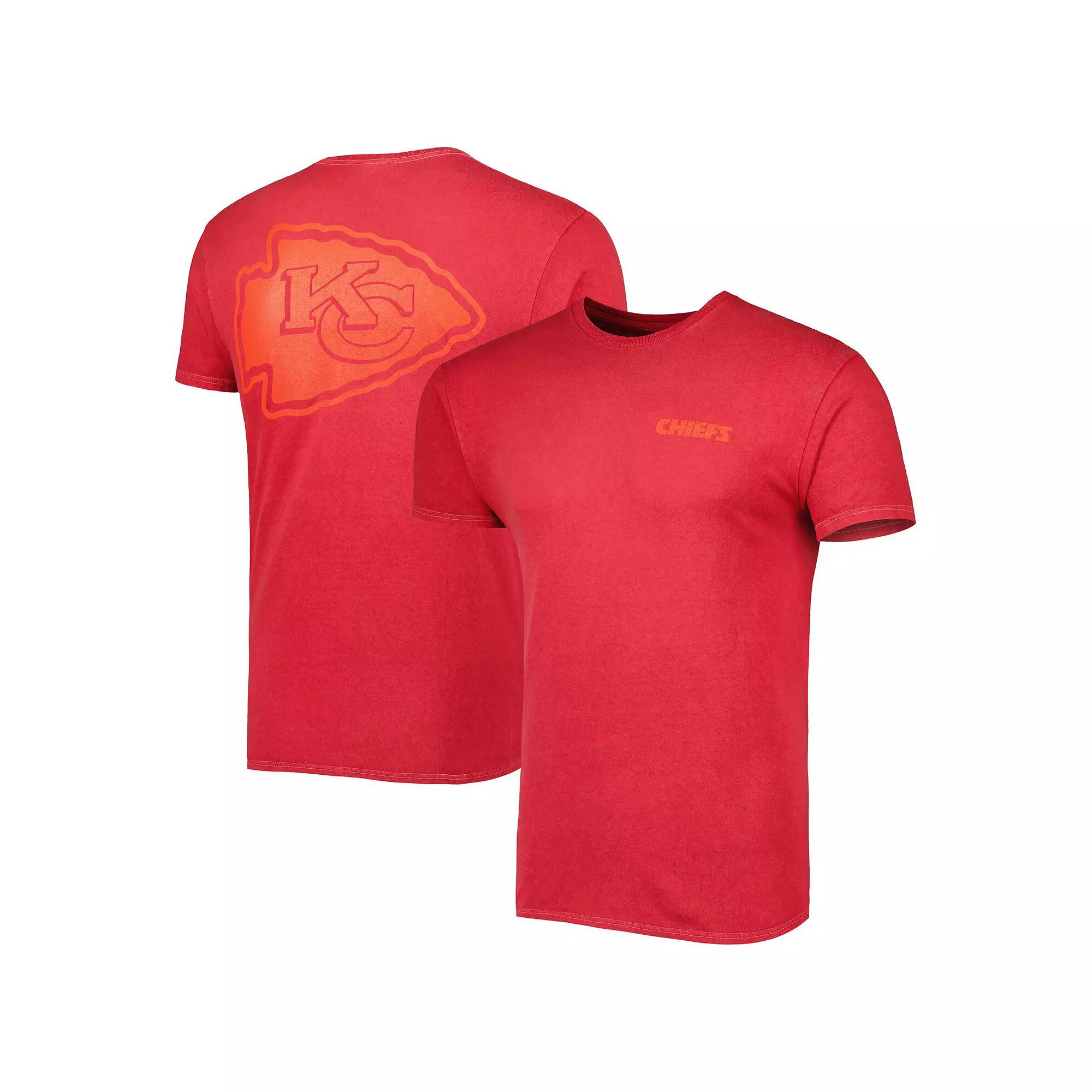 Men's '47 Red Kansas City Chiefs Fast Track Tonal Highlight T-Shirt,  Product Image