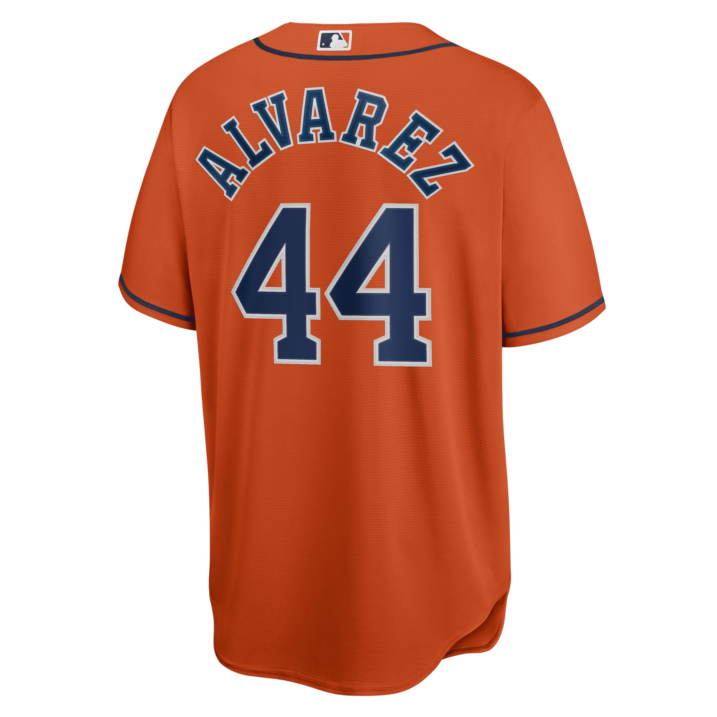 Nike Mens MLB Houston Astros (Yordan Alvarez) Replica Baseball Jersey | T770HUOAHU7-A44 Product Image