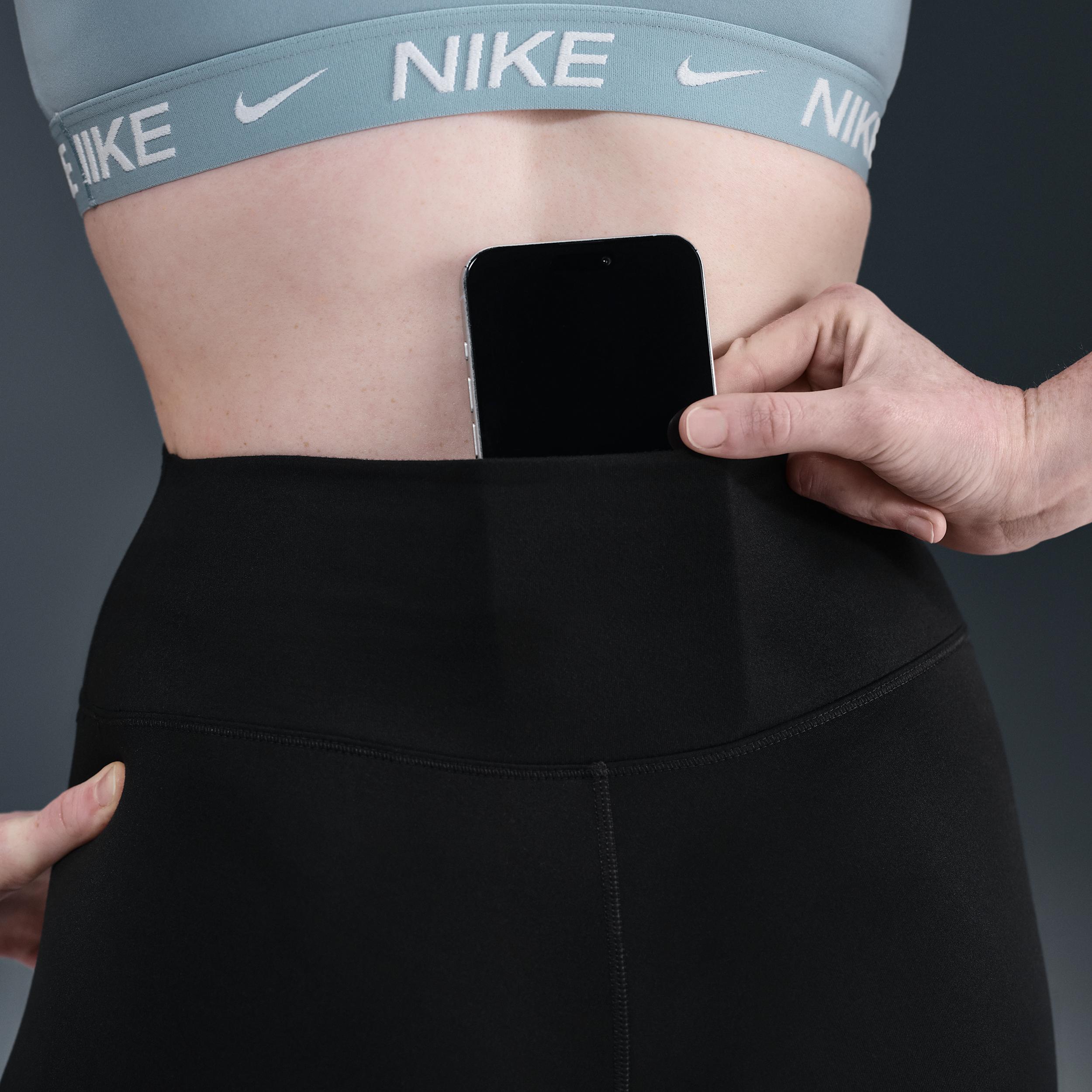 Nike Womens One Therma-FIT High-Waisted Full-Length Leggings | HV2298-010 Product Image