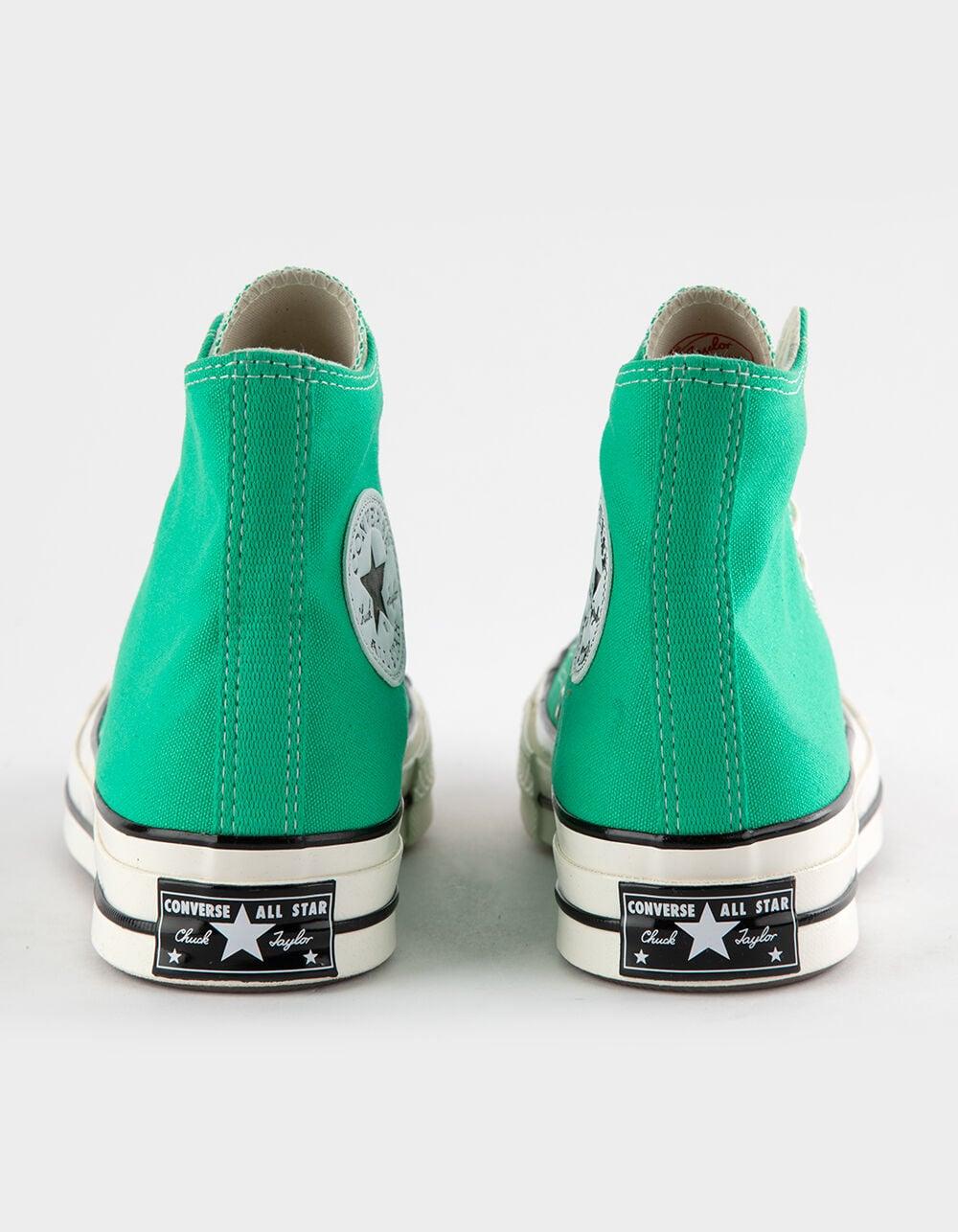 CONVERSE Chuck 70 High Top Shoes - GREEN/WHITE Product Image