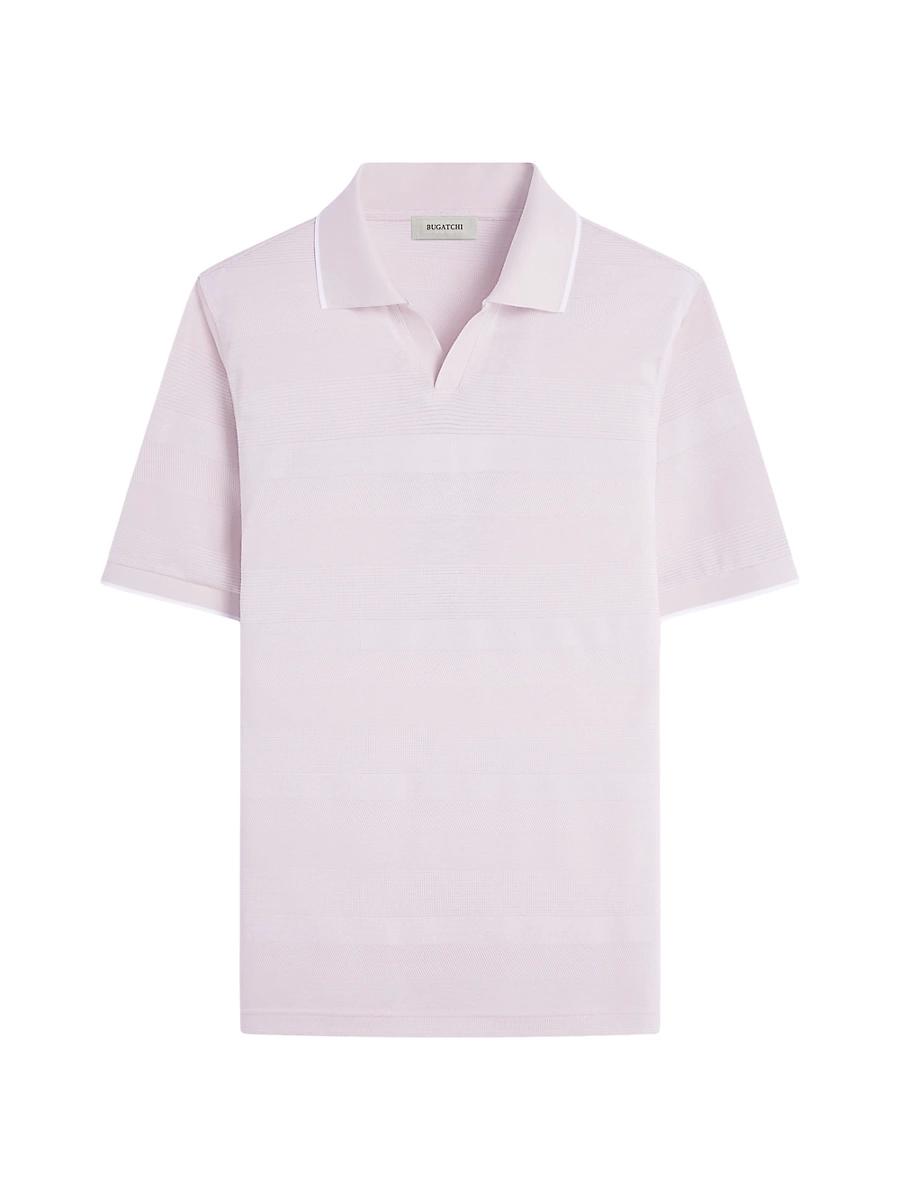 Mens Johnny Collar Polo Shirt Product Image